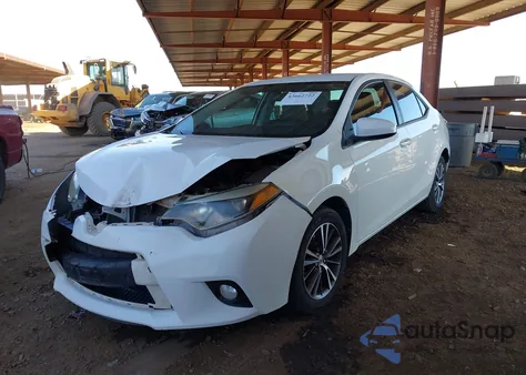 2016 Toyota Corolla Le Plus из США, поврежденный, VIN 5YFBURHE5GP380230